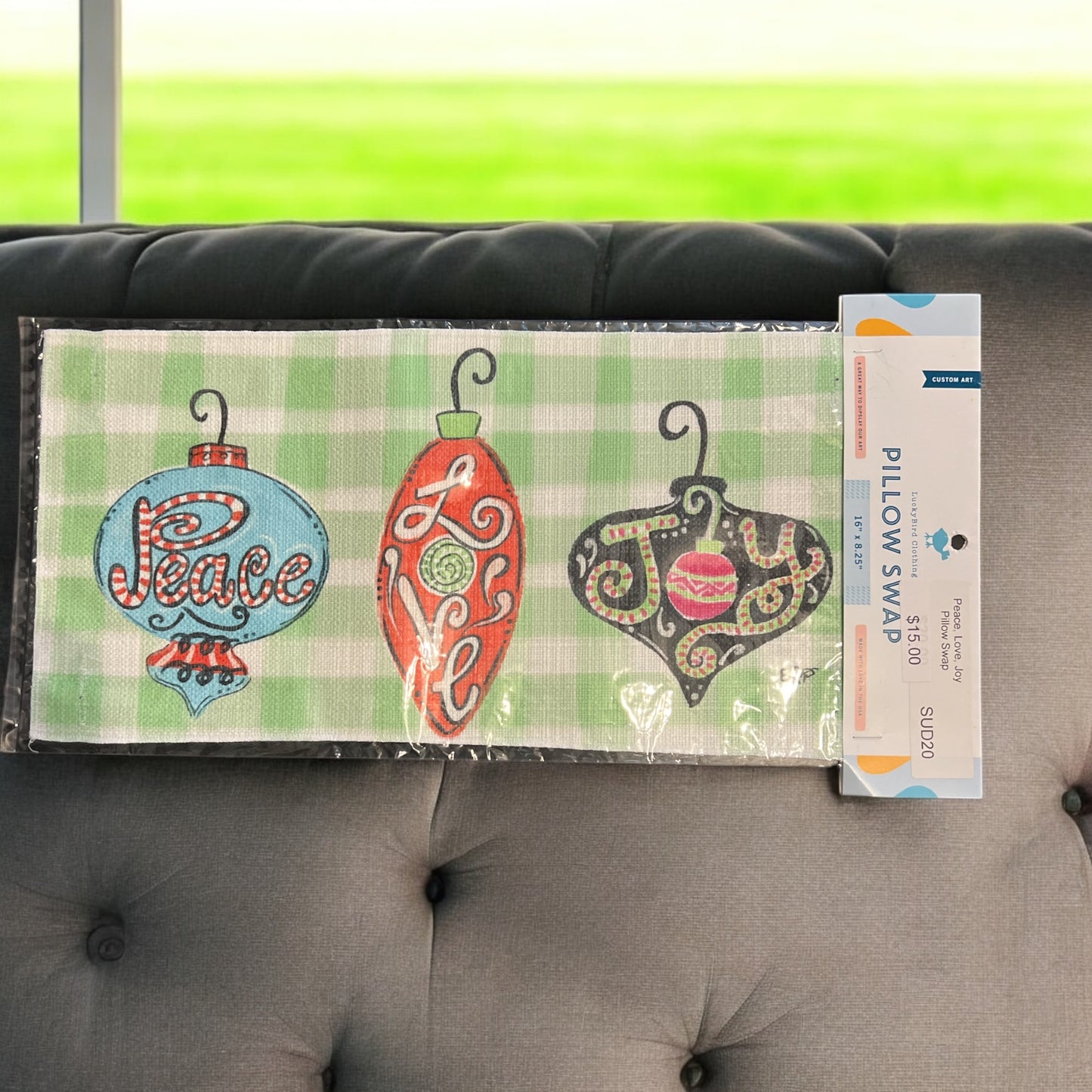 Lumbar Pillow Swaps- Christmas