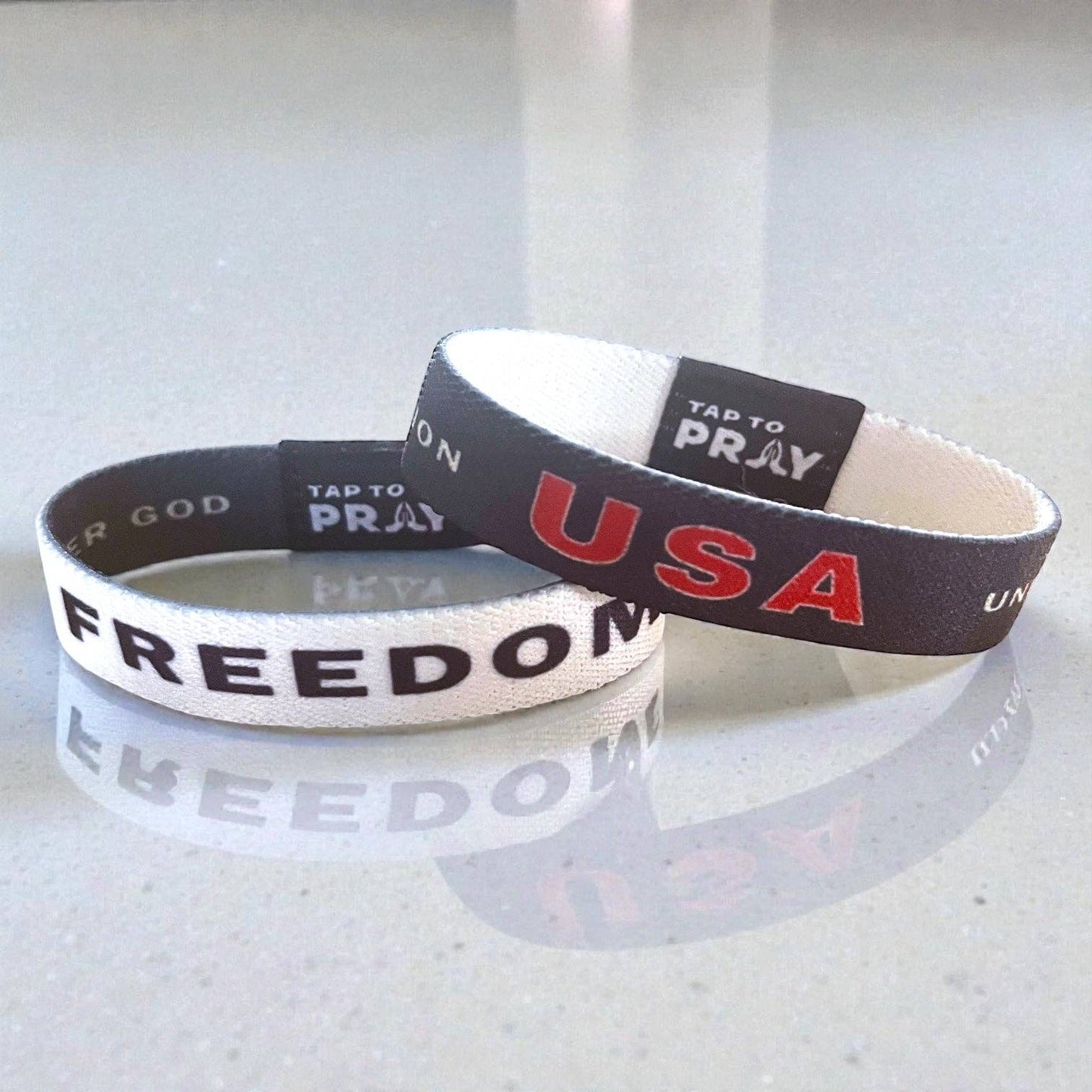 Tap To Pray® Wristband – Freedom